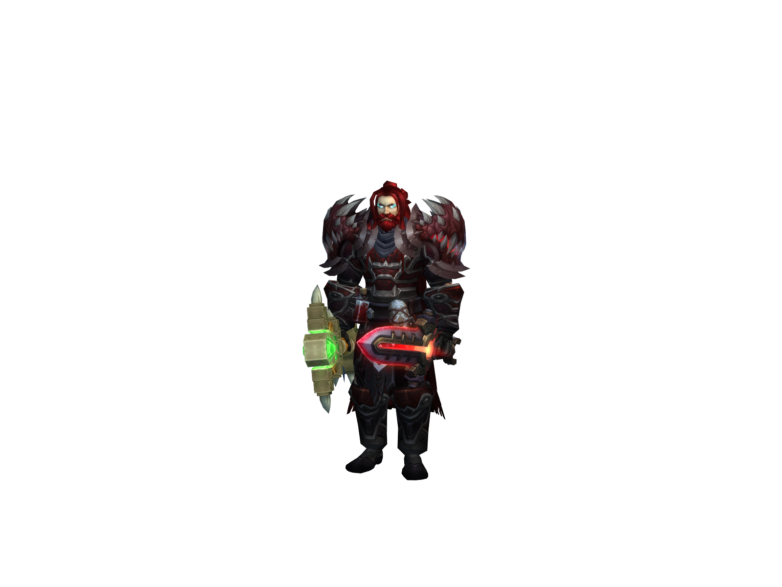 Bloodshed 3D character render