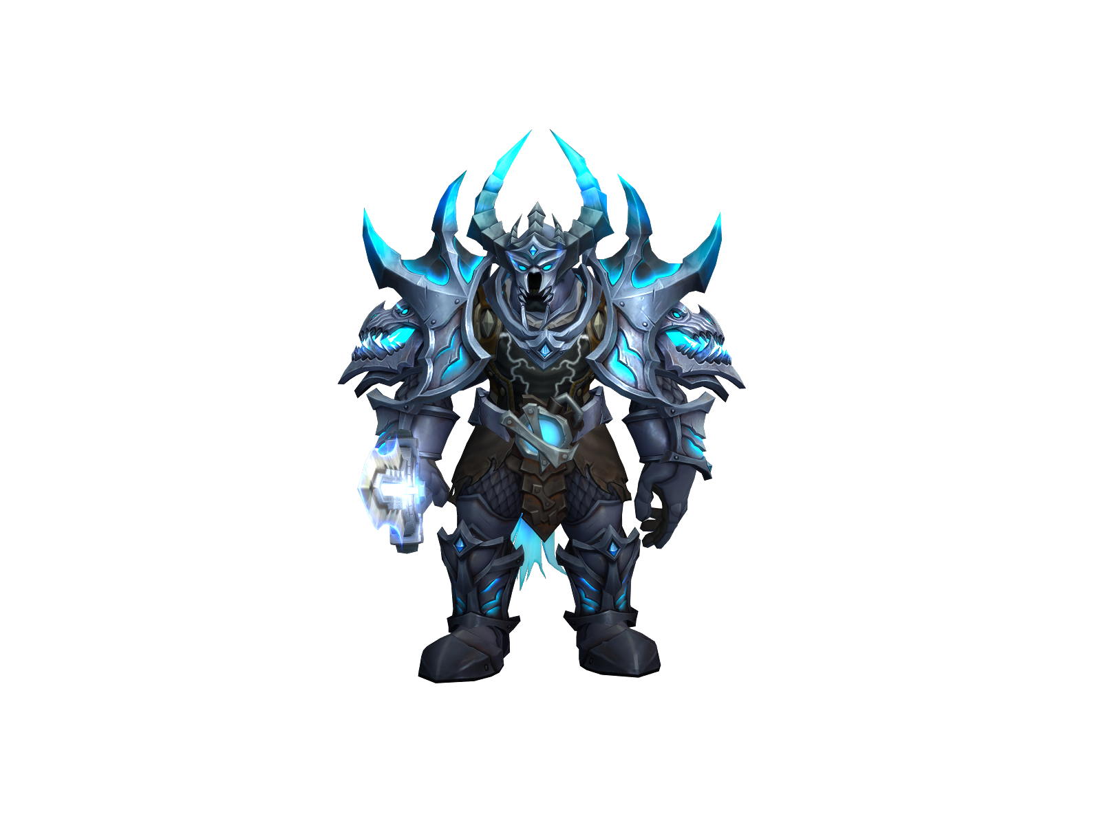 Deark 3D character render