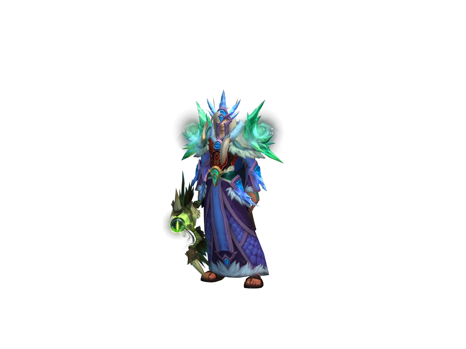 Mirror 3D character render