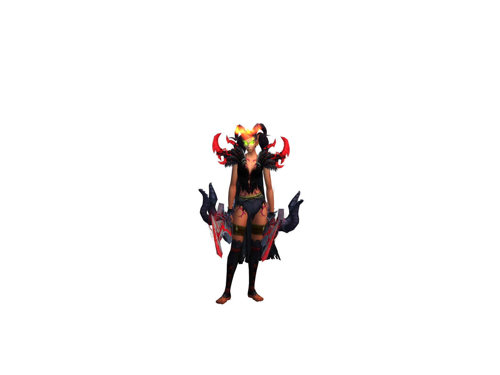 Crypticdh 3D character render