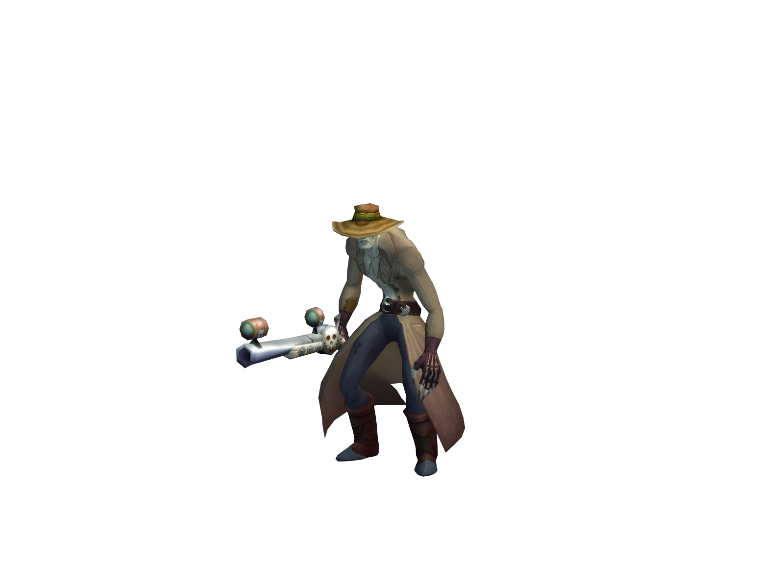 Maj 3D character render