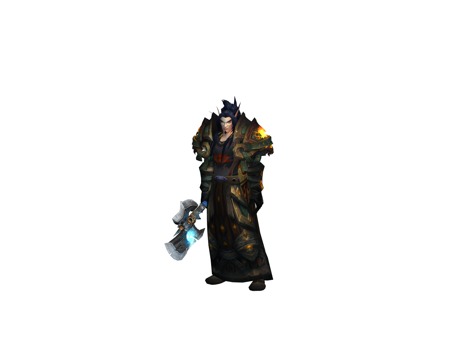 Landrin 3D character render
