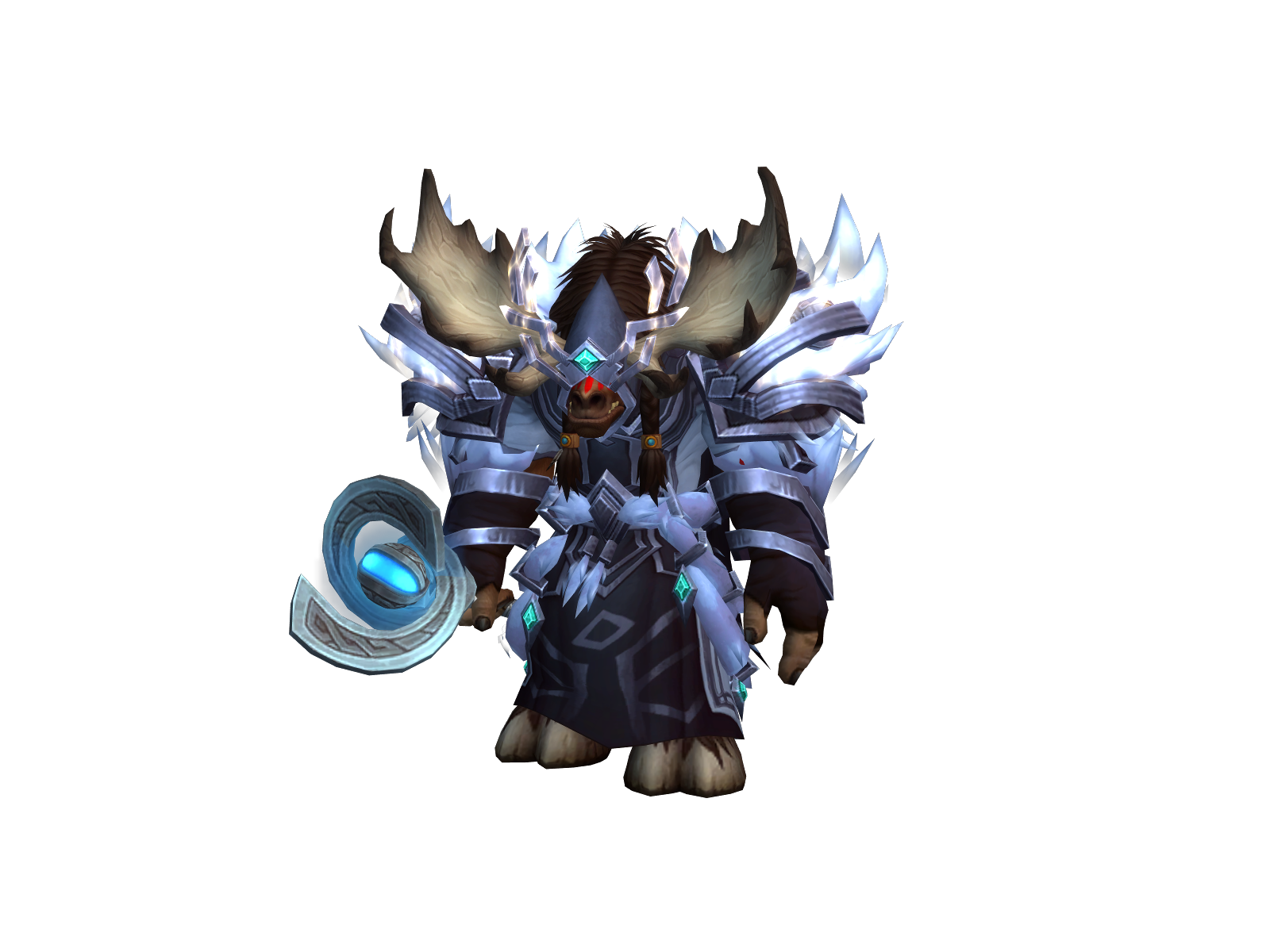 Chantcrow 3D character render