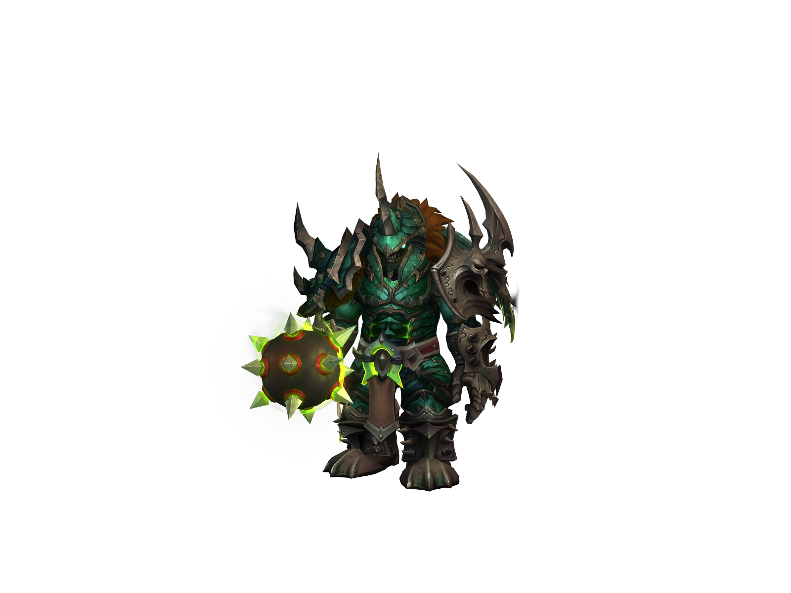 Harbngerkhan 3D character render