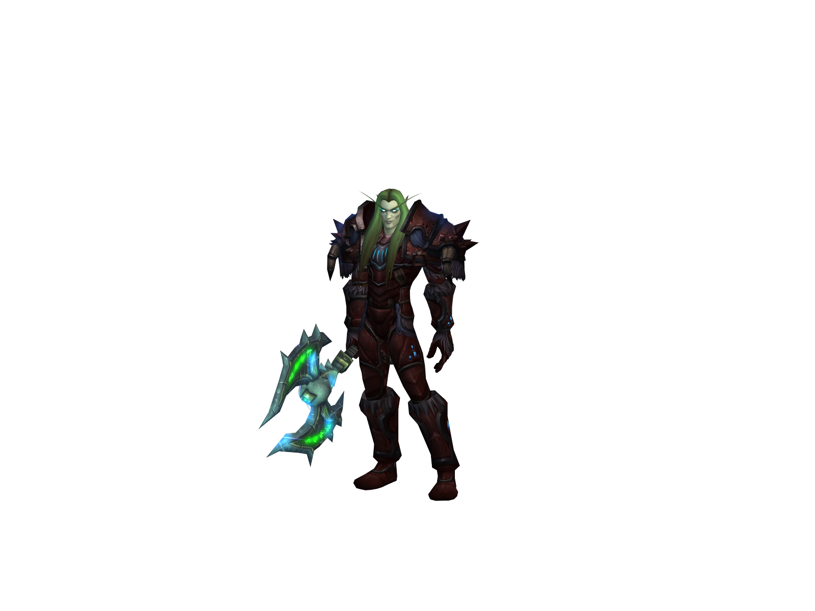 Screuben 3D character render