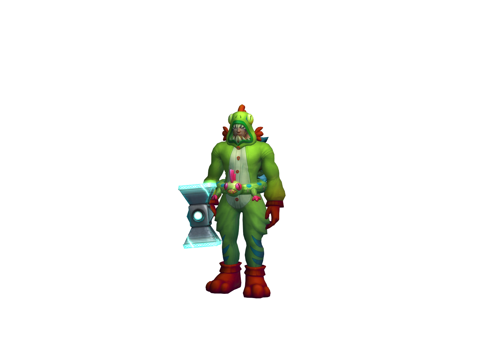 Mlrglo 3D character render