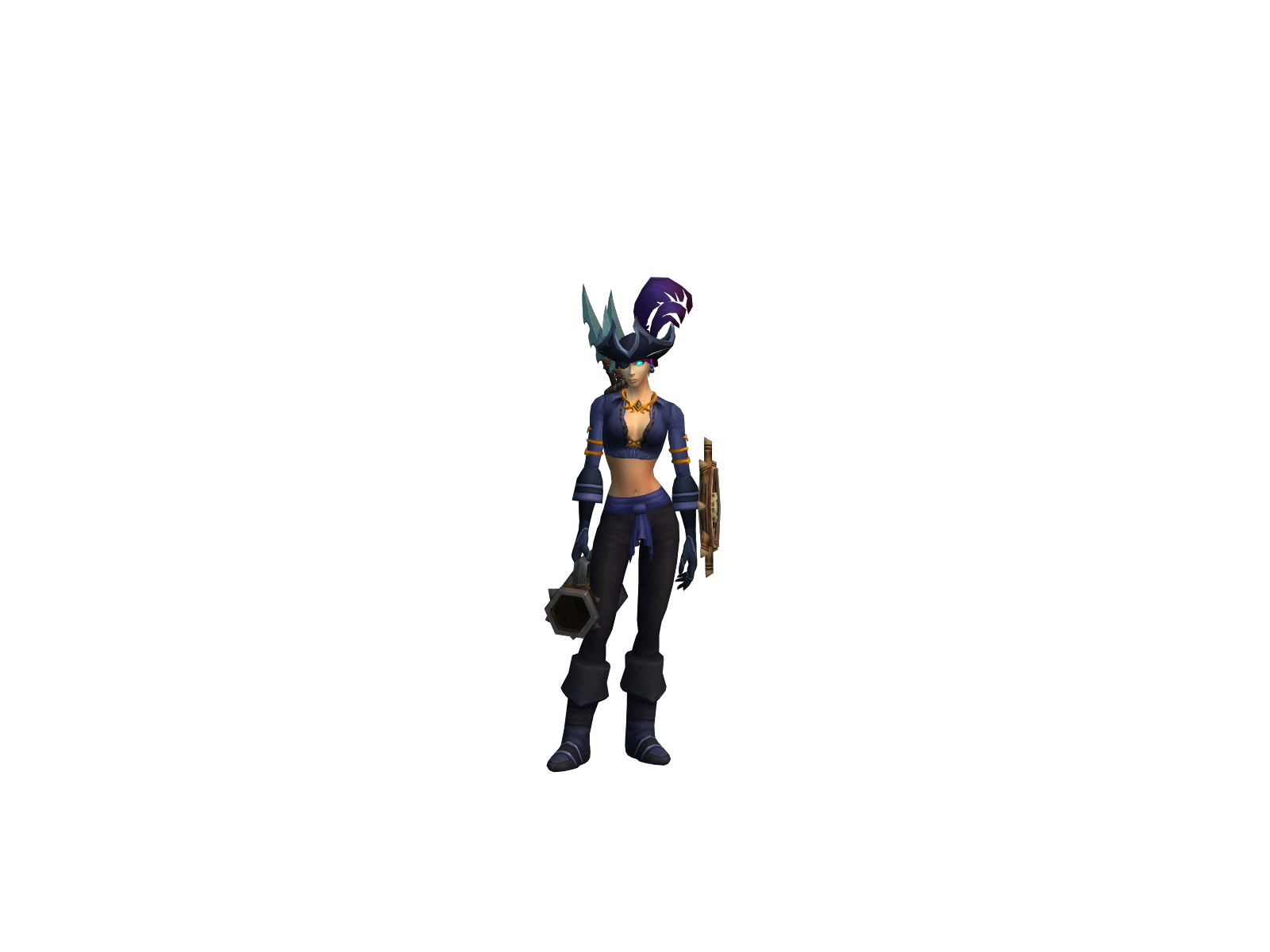 Zelfie 3D character render