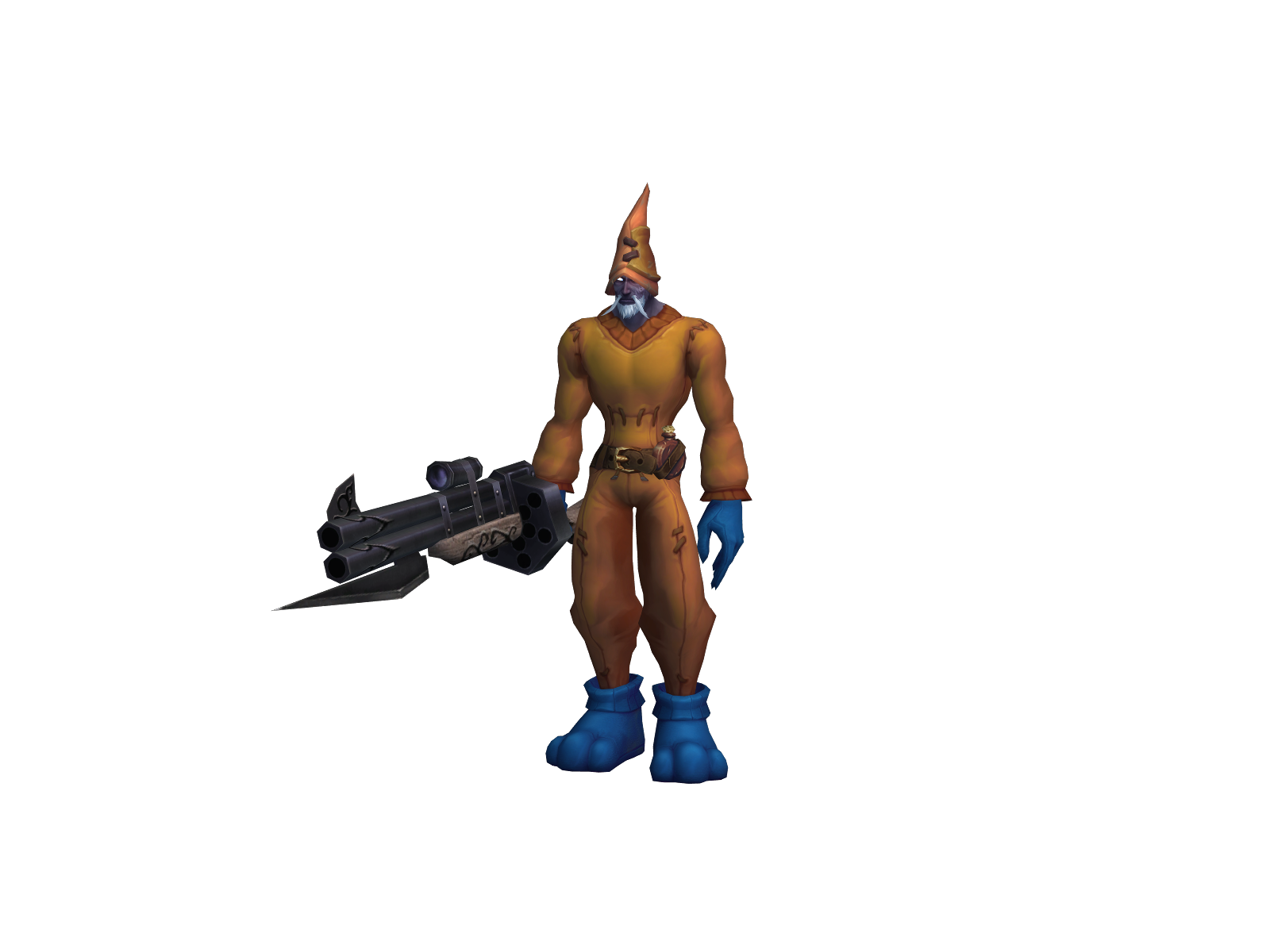 Îndica 3D character render