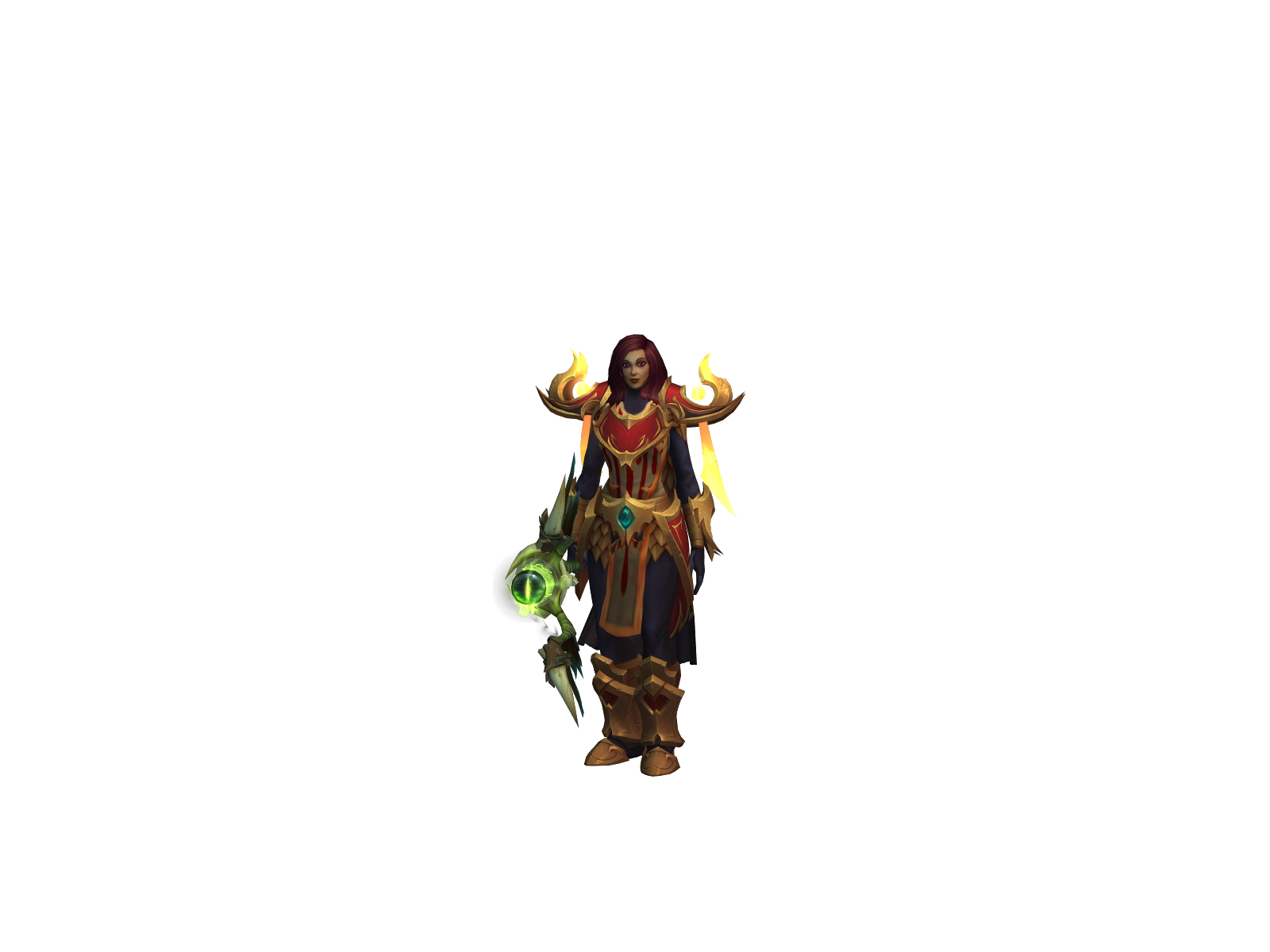 Valeris 3D character render