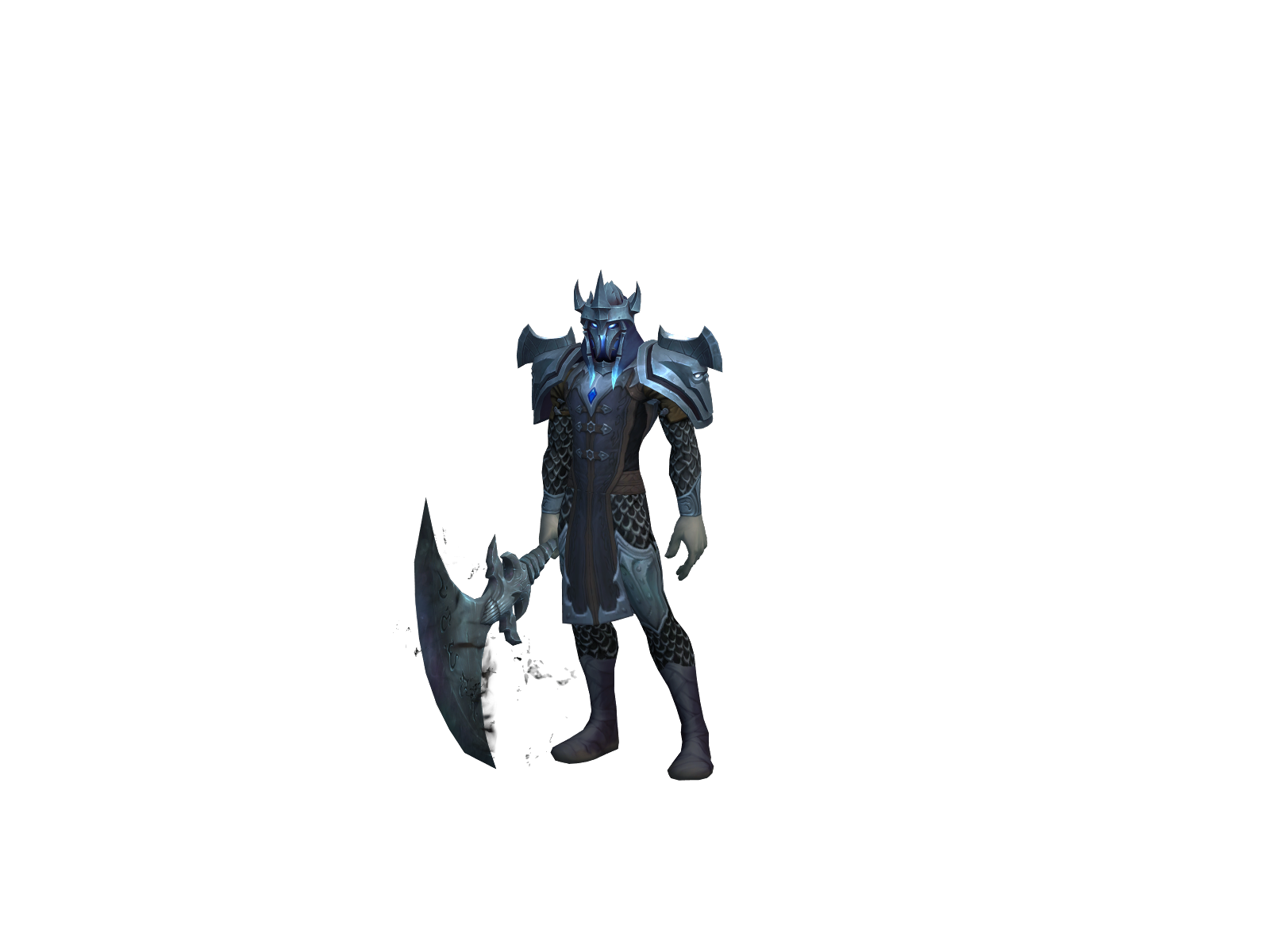 Nubbers 3D character render