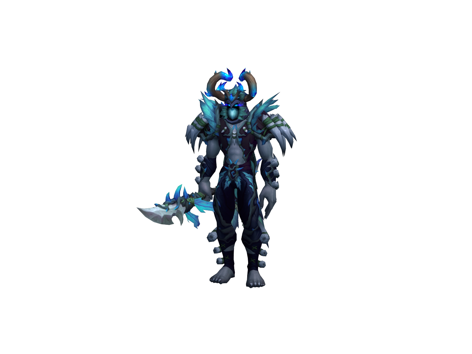 Tedrasil 3D character render