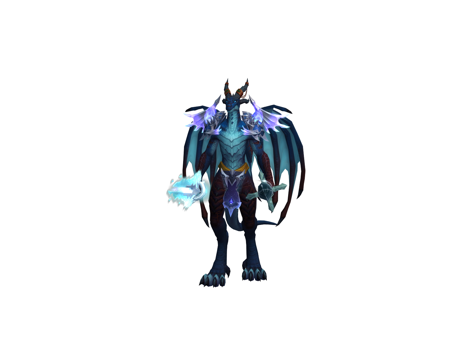 Treseral 3D character render