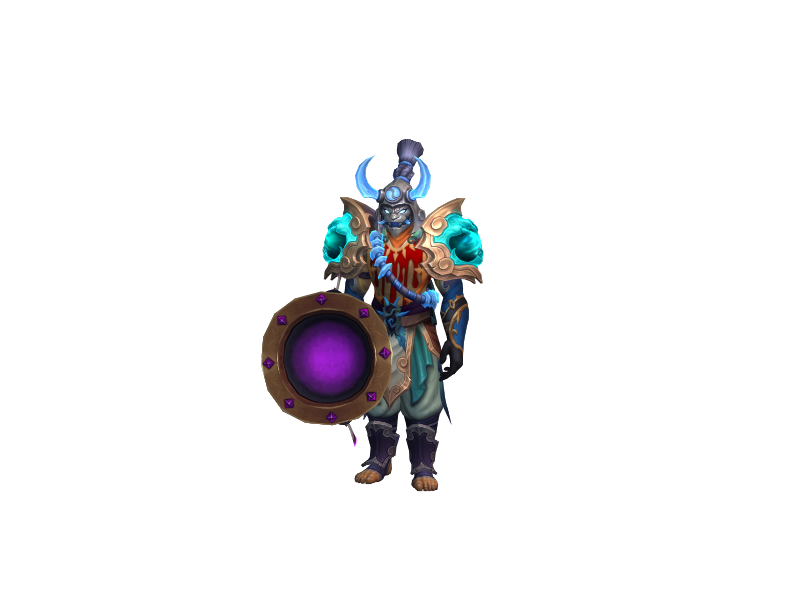 Pokémonk 3D character render