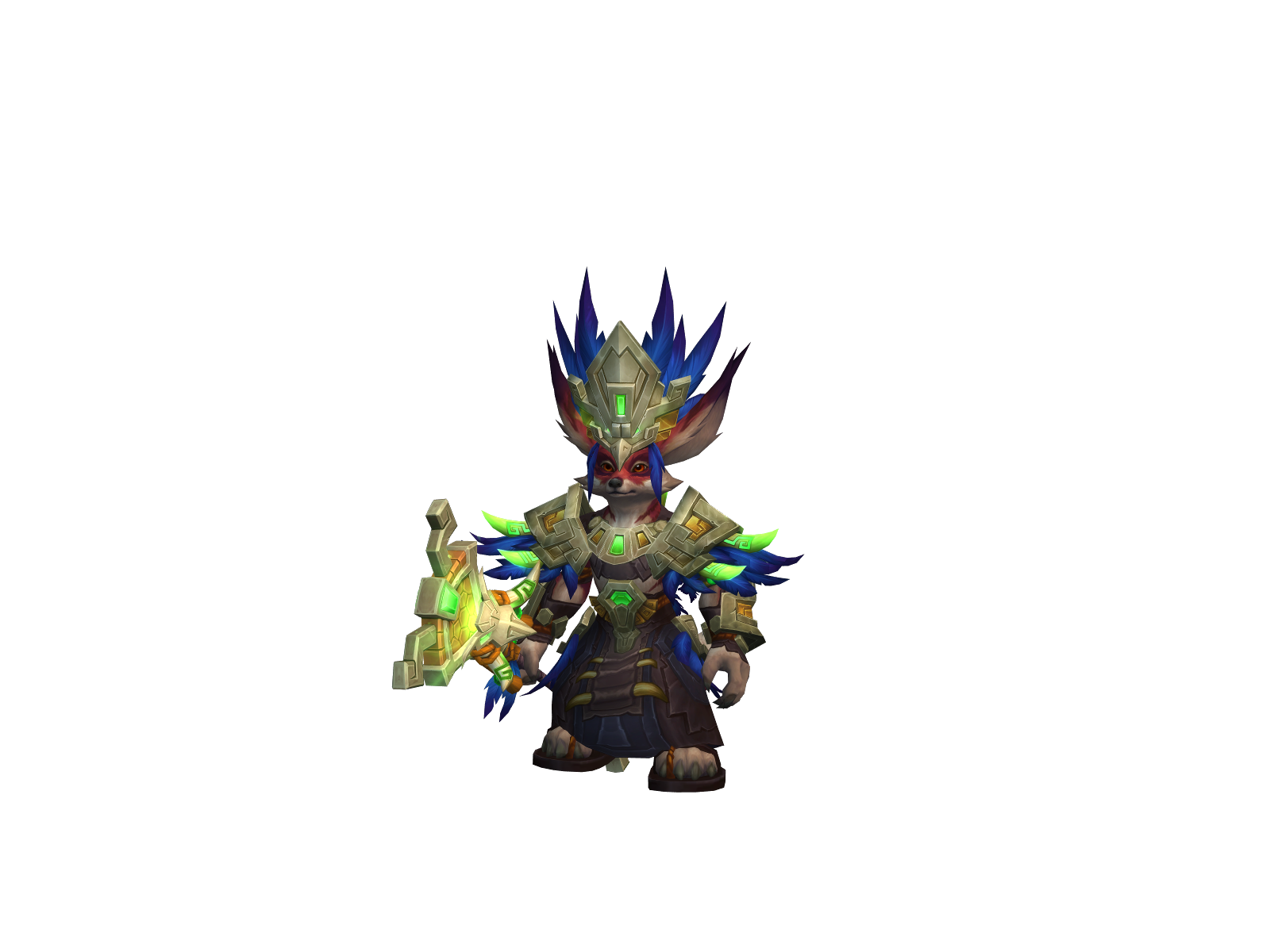 Homicidalfox 3D character render