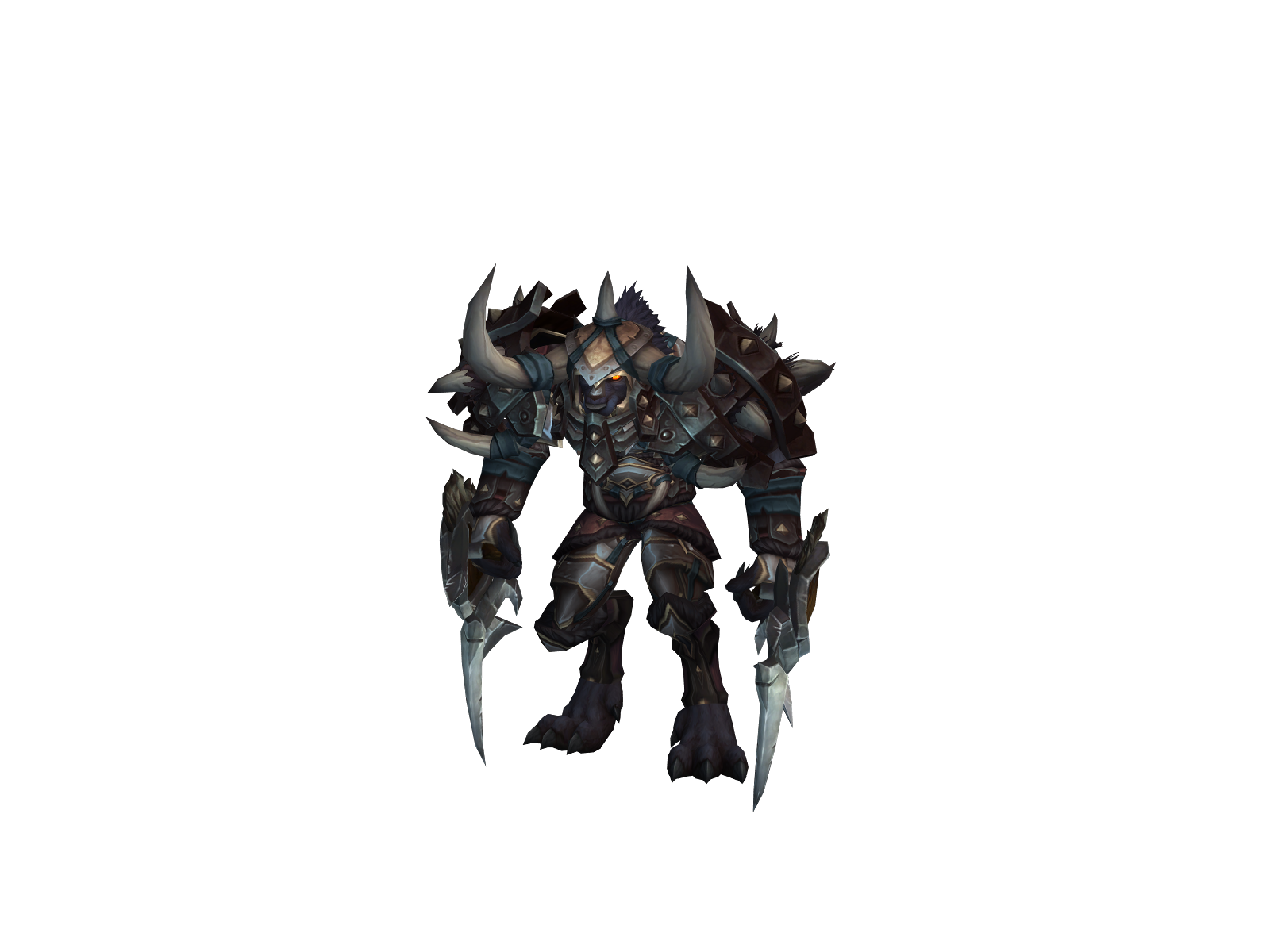 Rothbard 3D character render