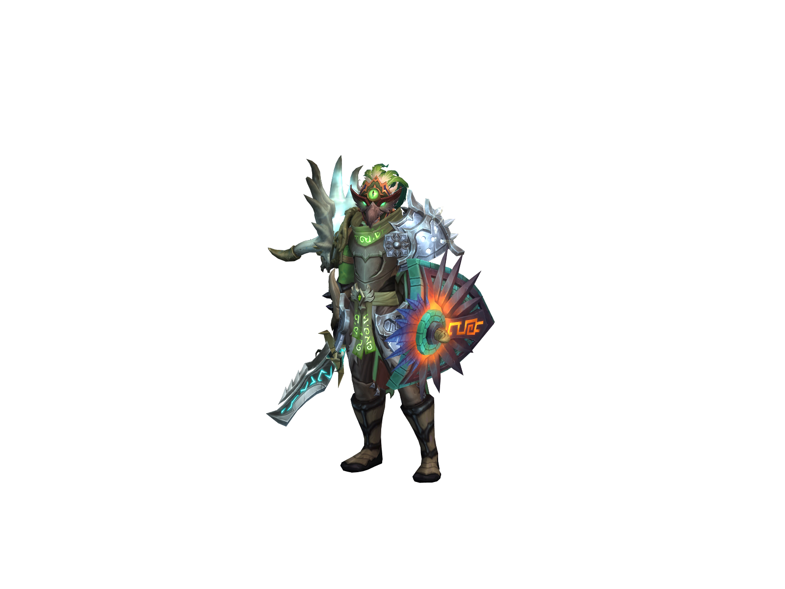 Vaalbara 3D character render