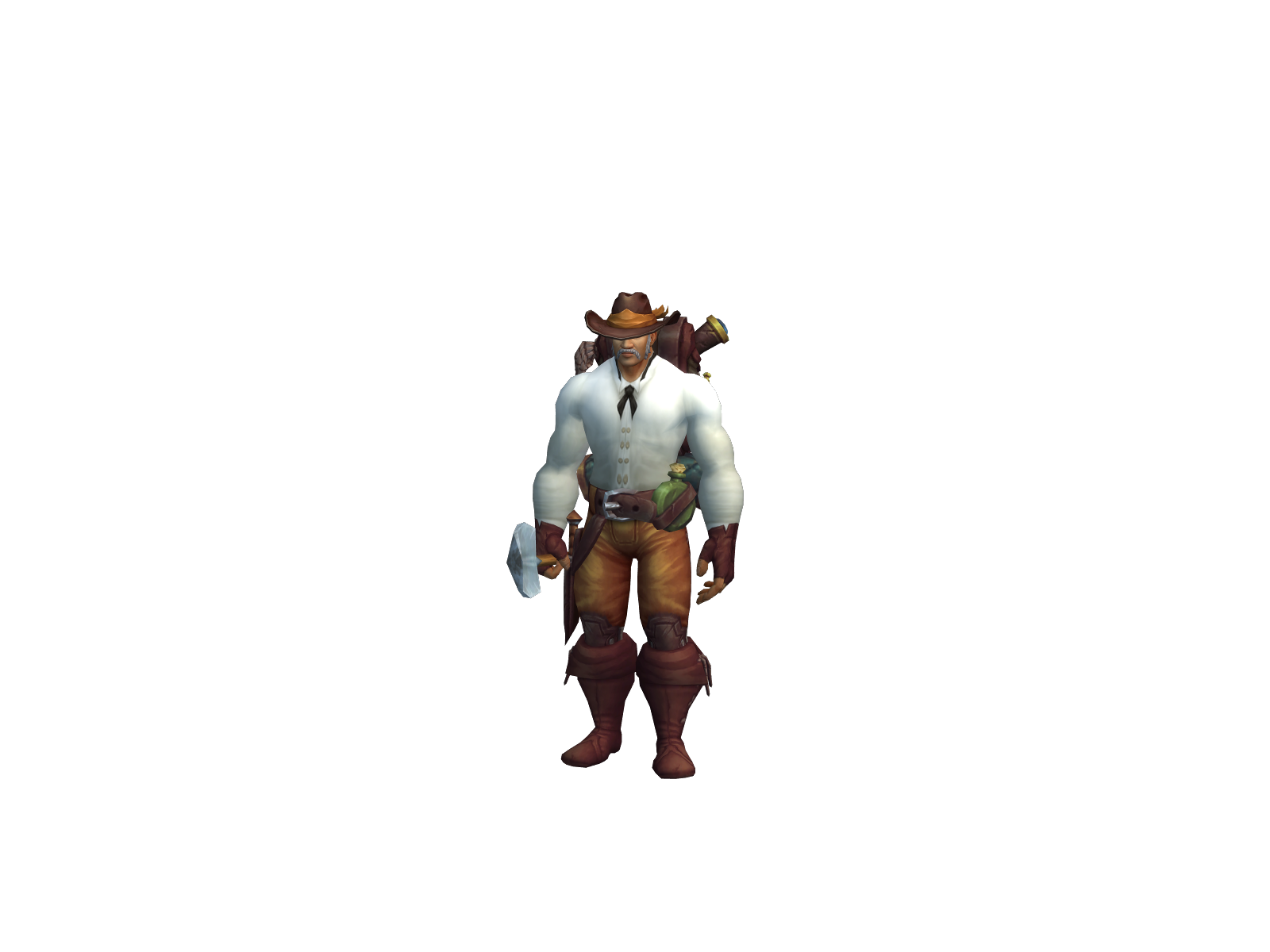 Brícked 3D character render