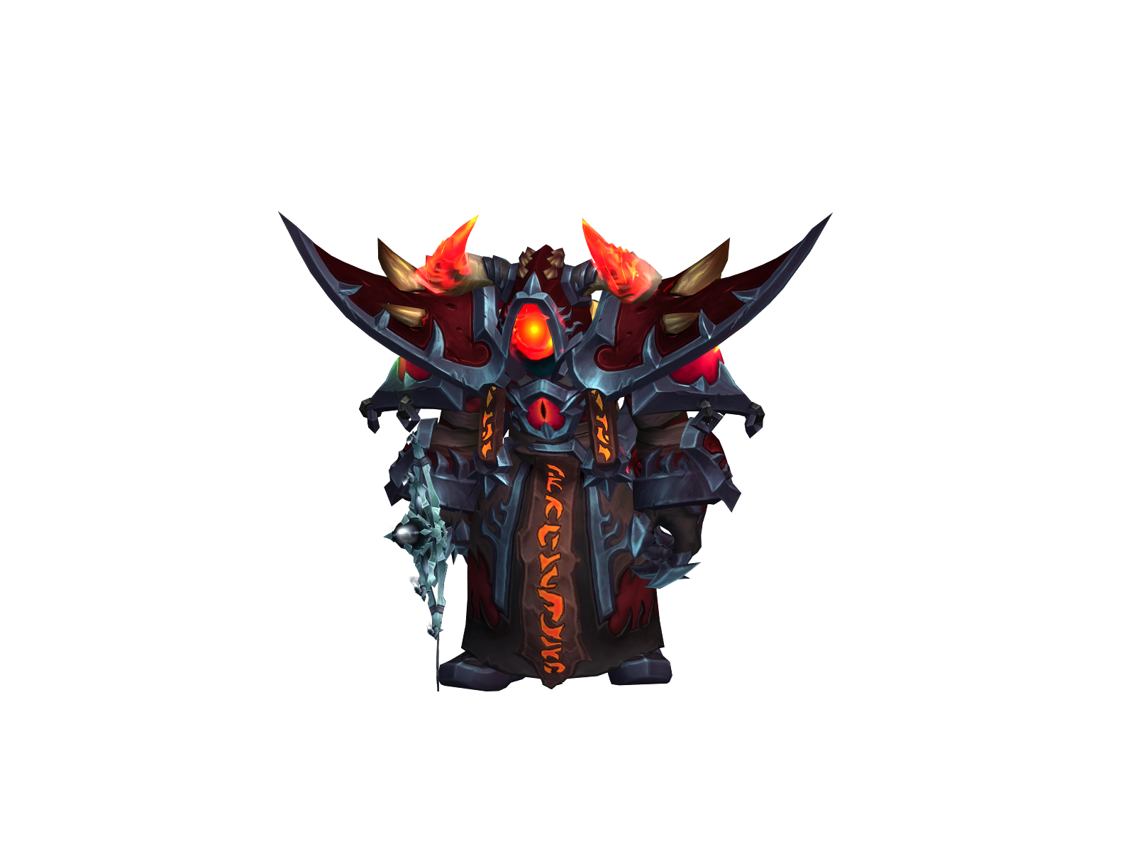 Rekkark 3D character render