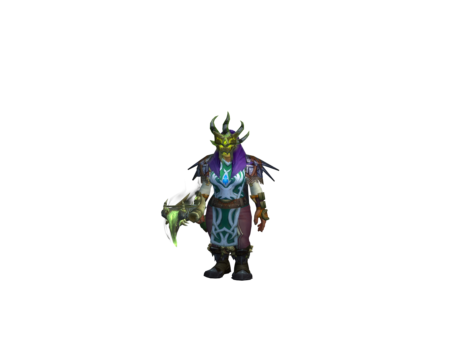 Tiuraflex 3D character render