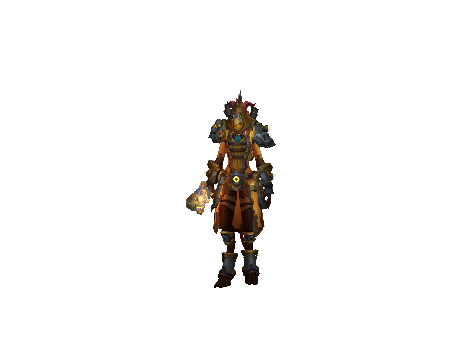 Gothri 3D character render