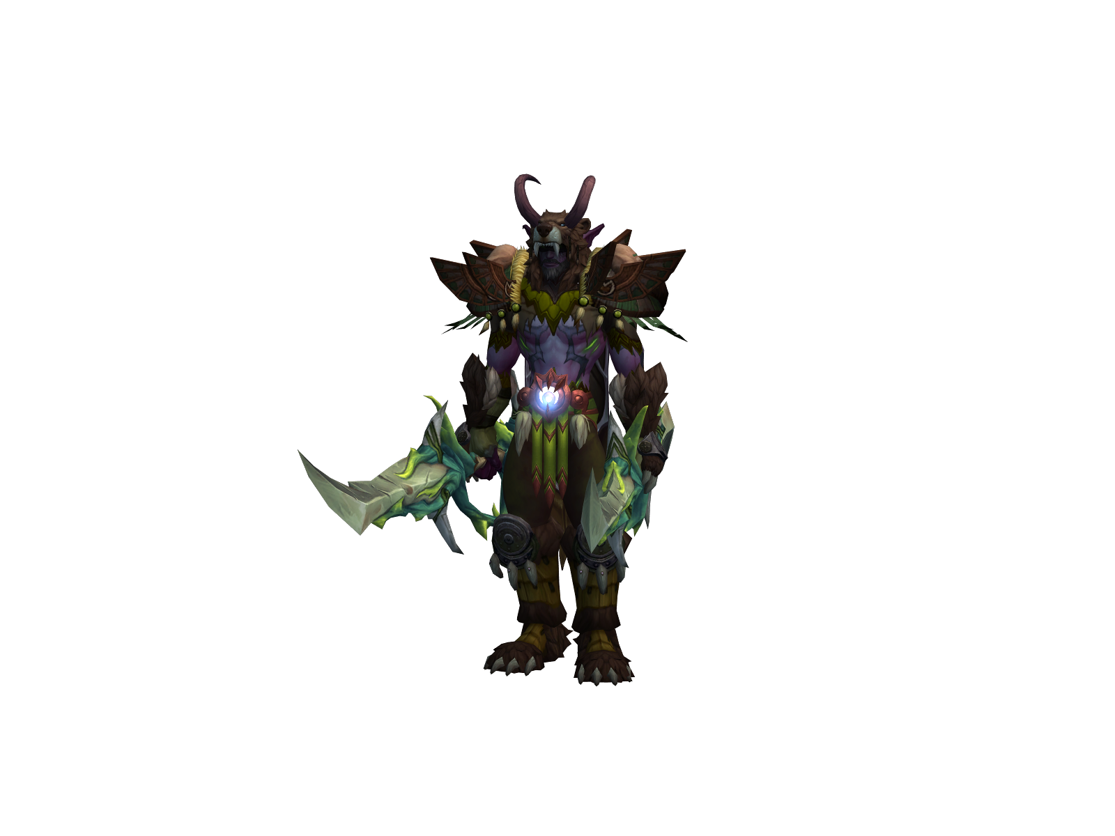 Zxak 3D character render