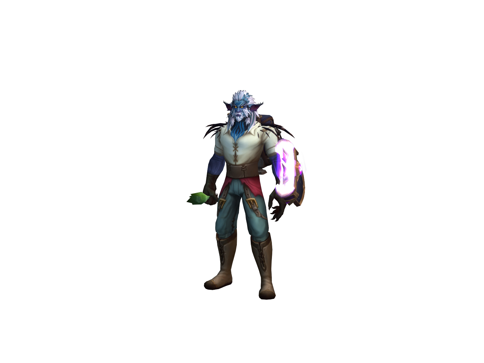 Songo 3D character render