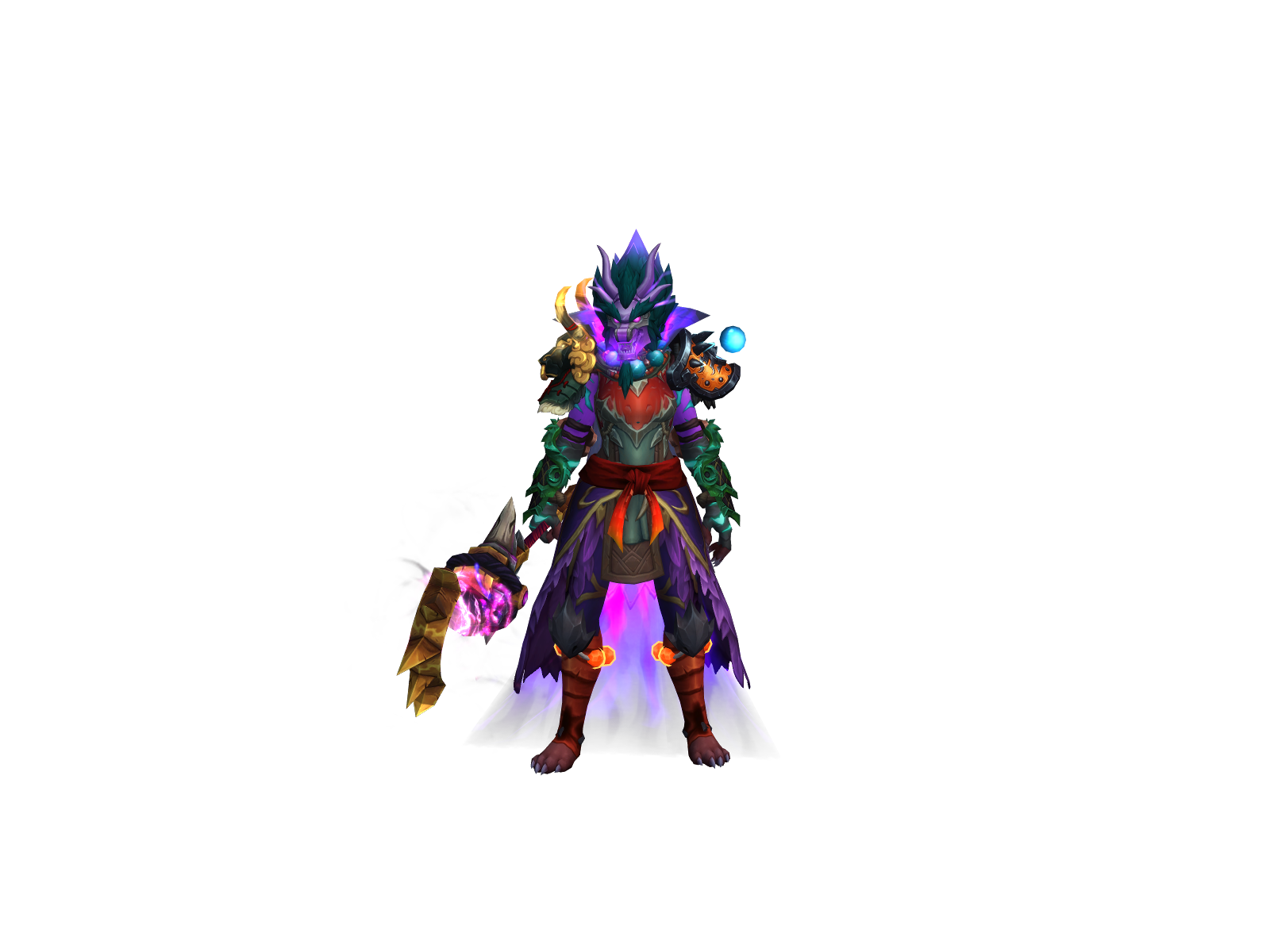 Fartfeet 3D character render