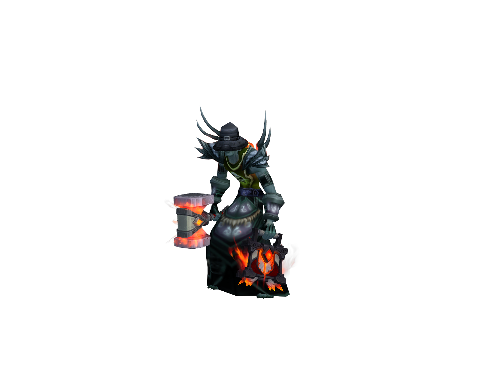 Physics 3D character render
