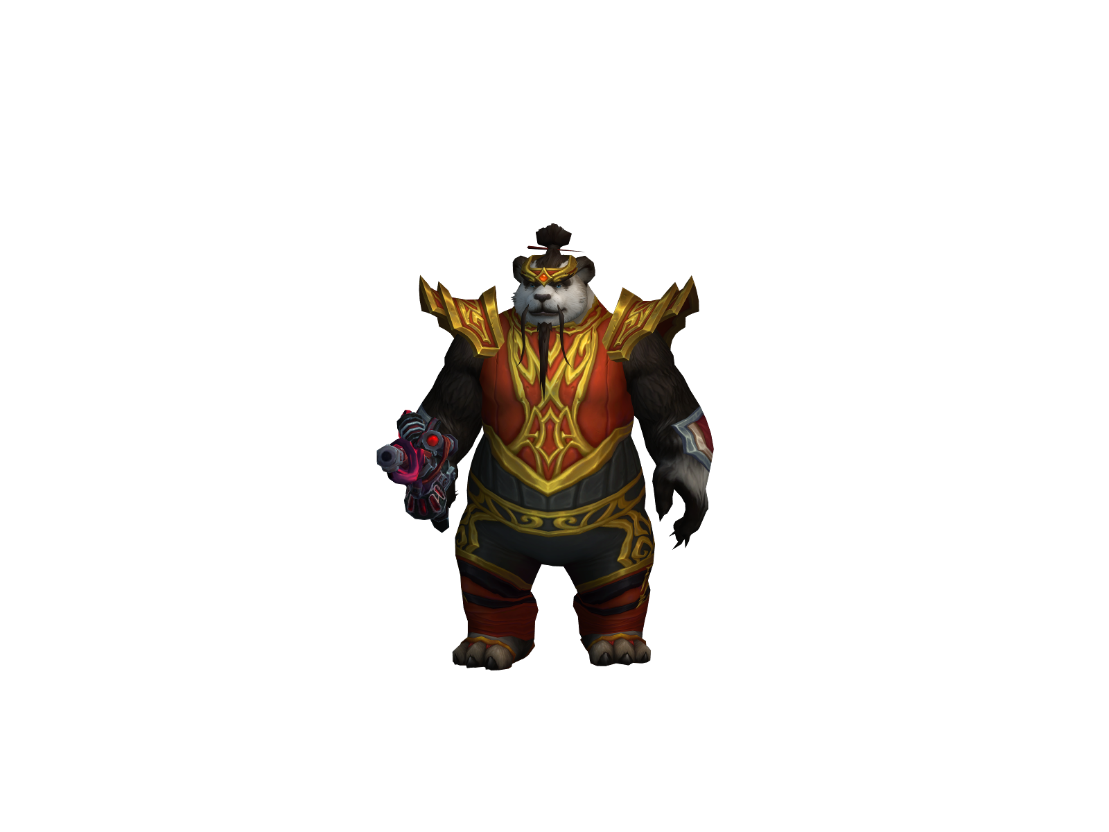 Hectors 3D character render