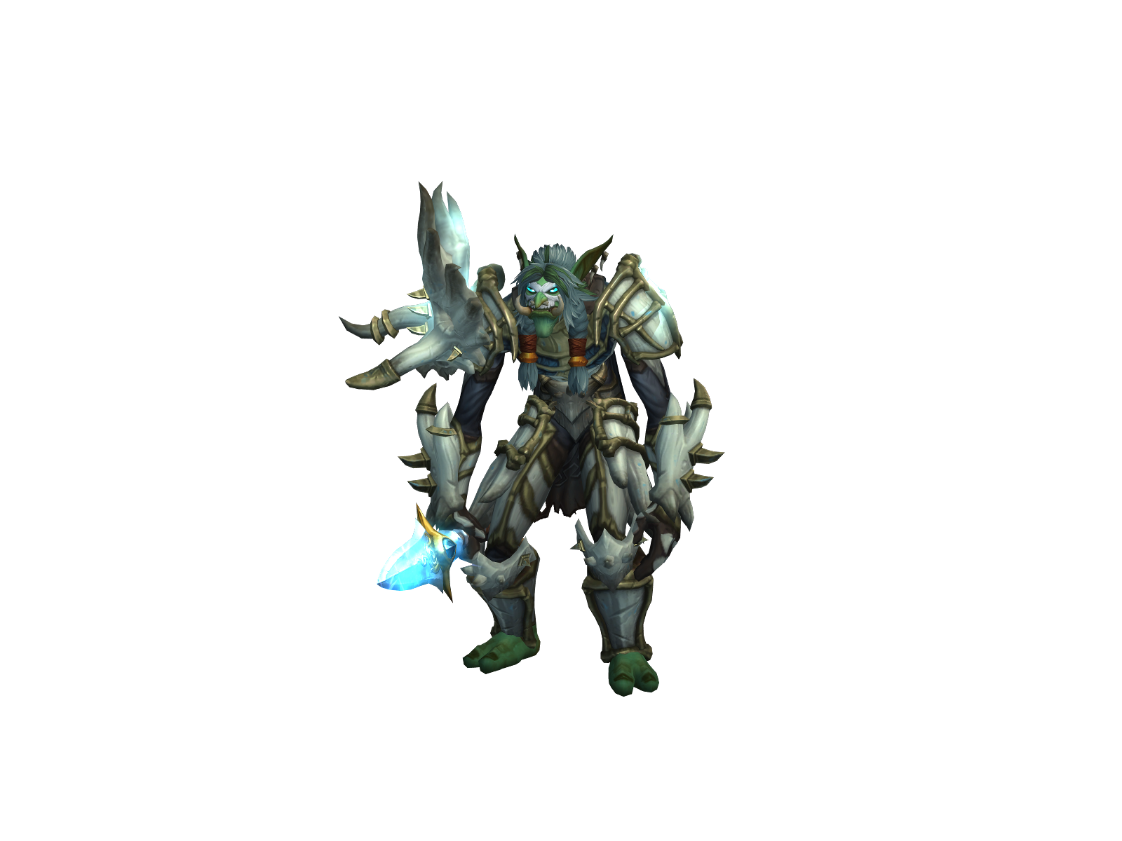 Skimnms 3D character render