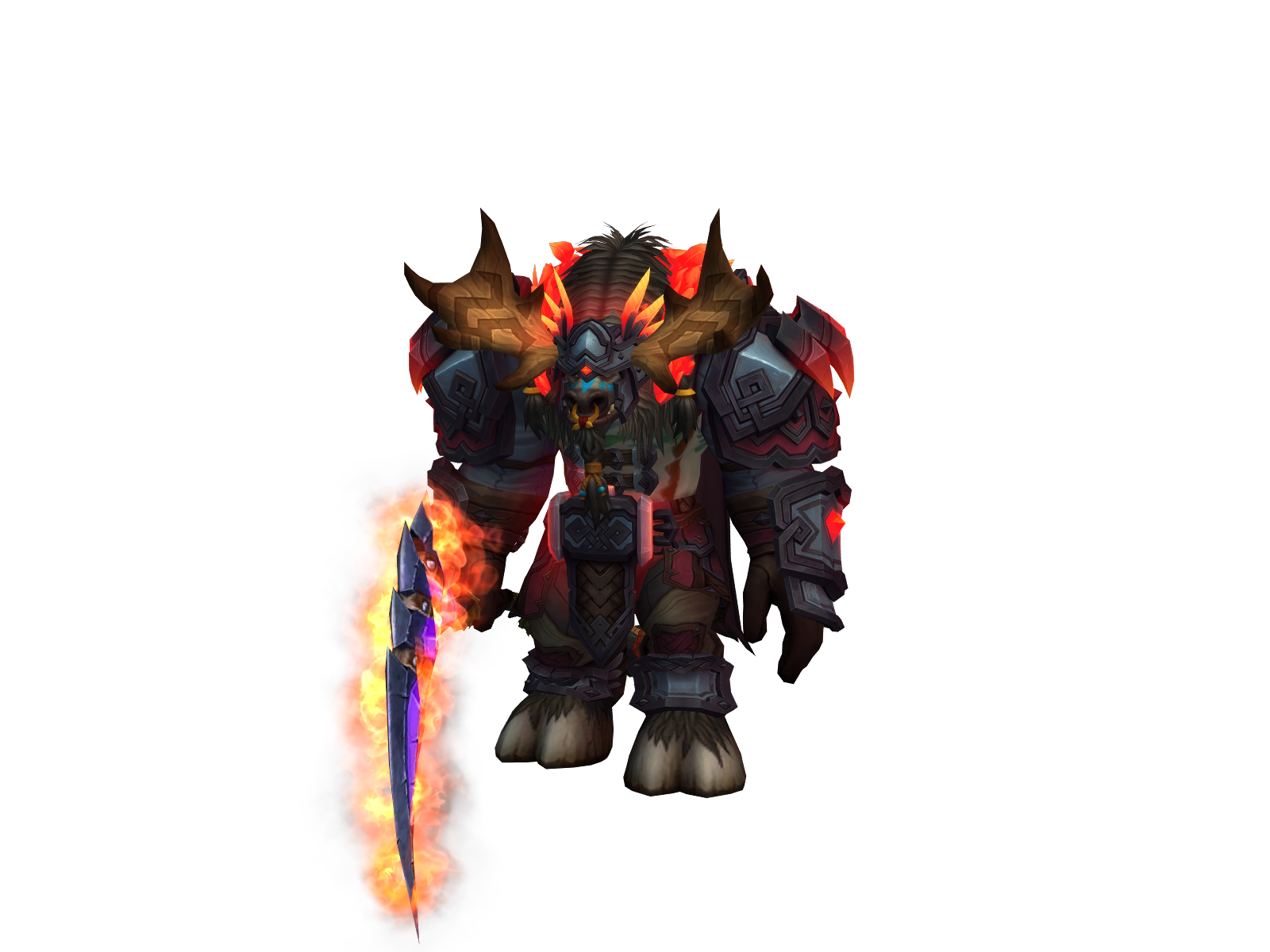 Firulias 3D character render