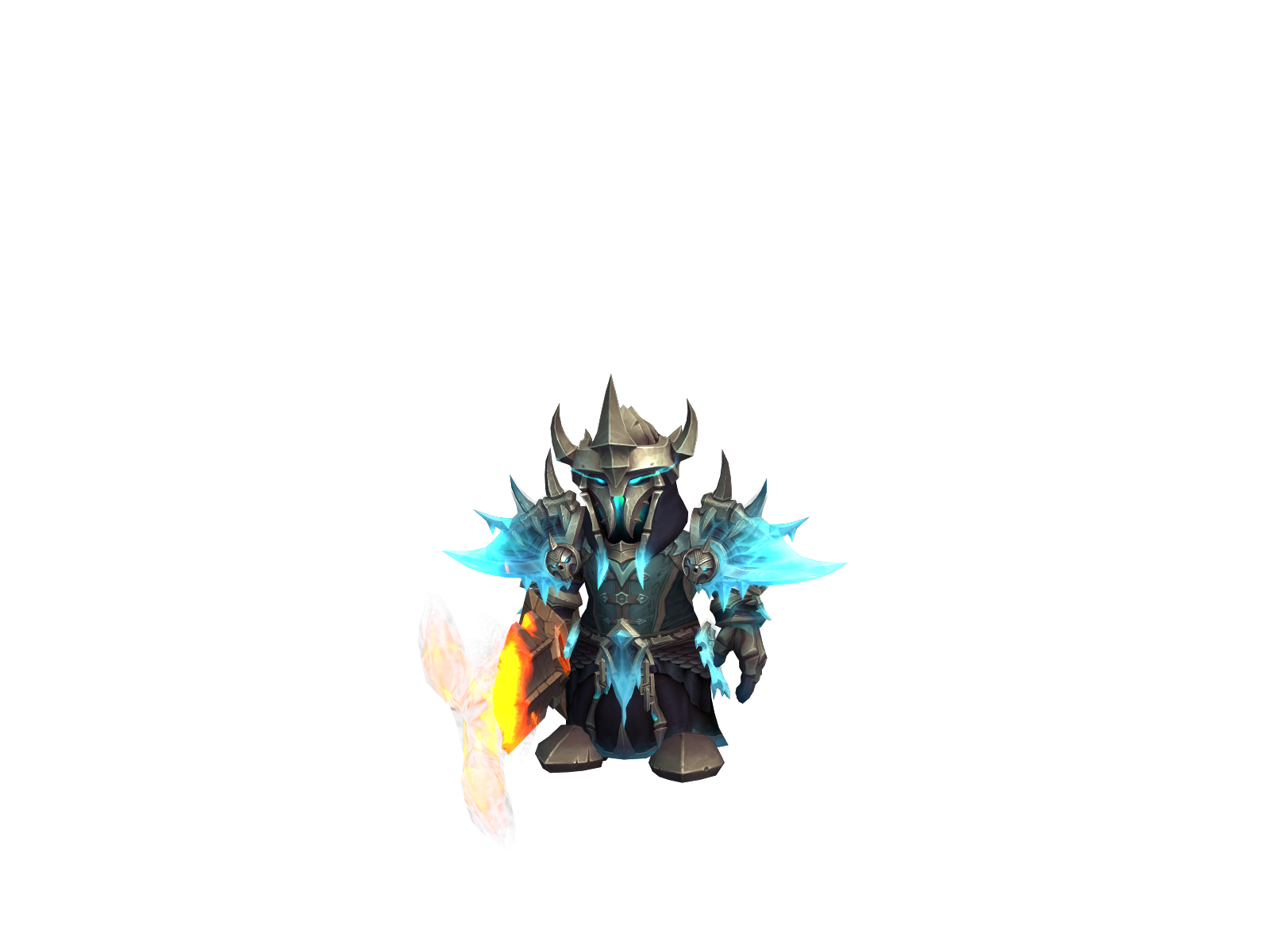 Årthas 3D character render