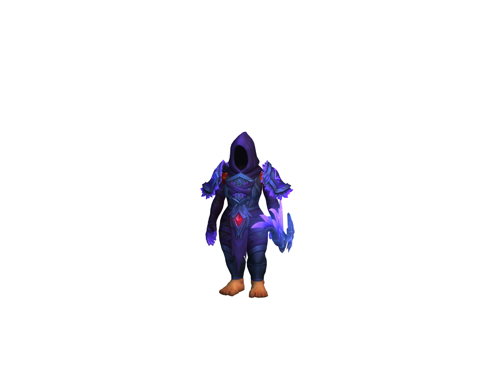 Skädi 3D character render