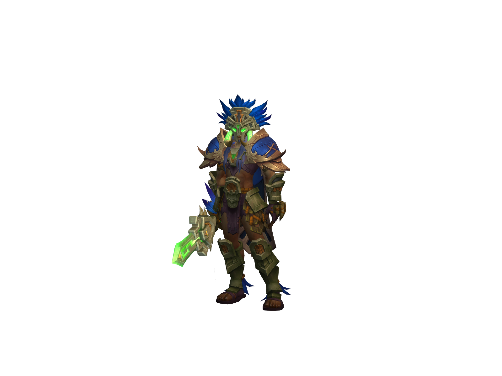 Bolo 3D character render