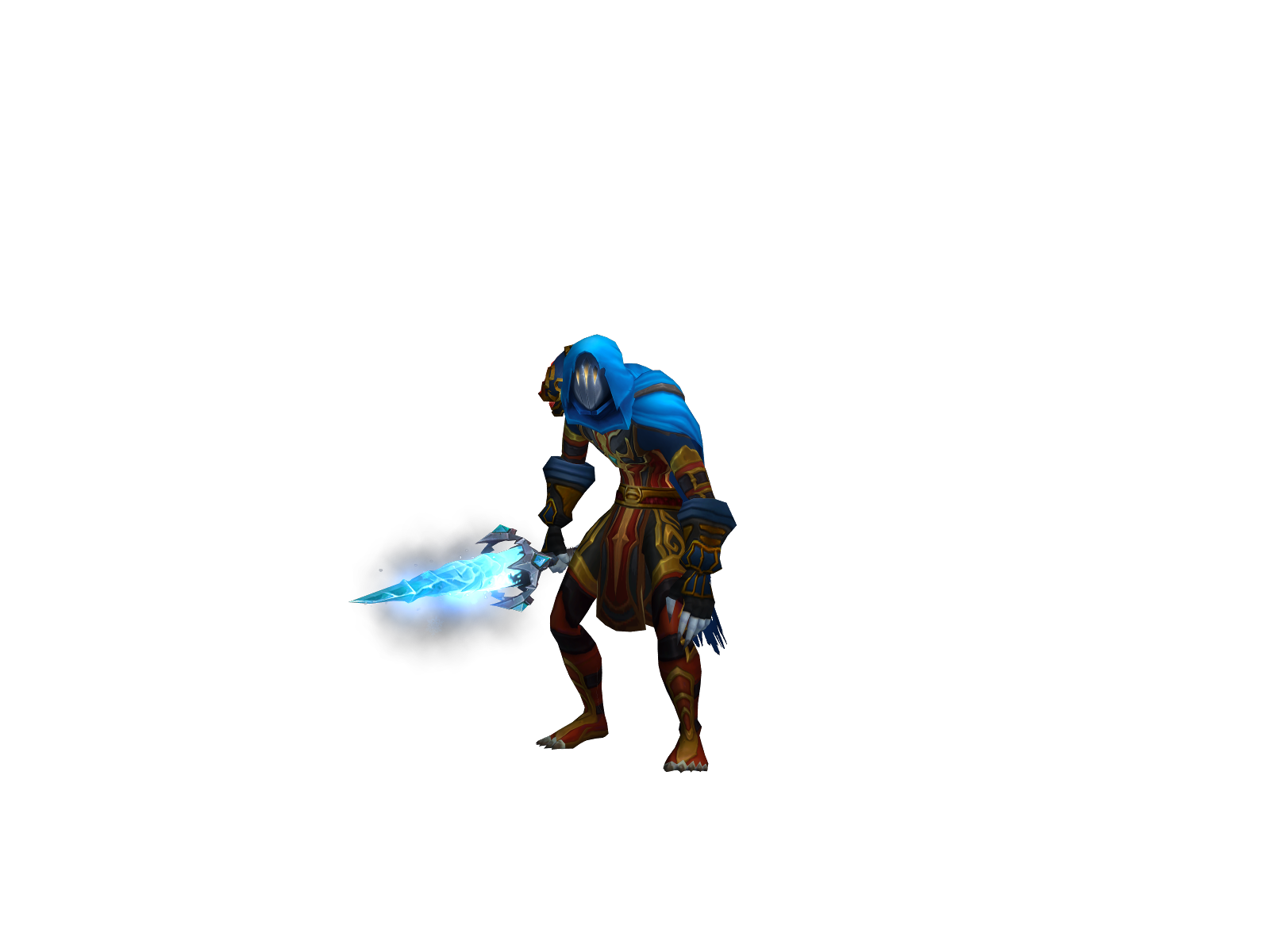 Grumph 3D character render