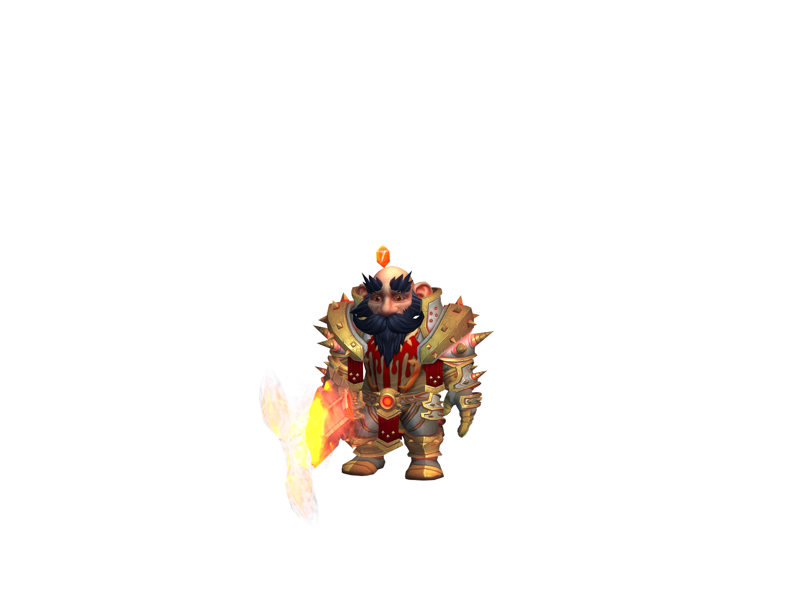 Musclewizard 3D character render