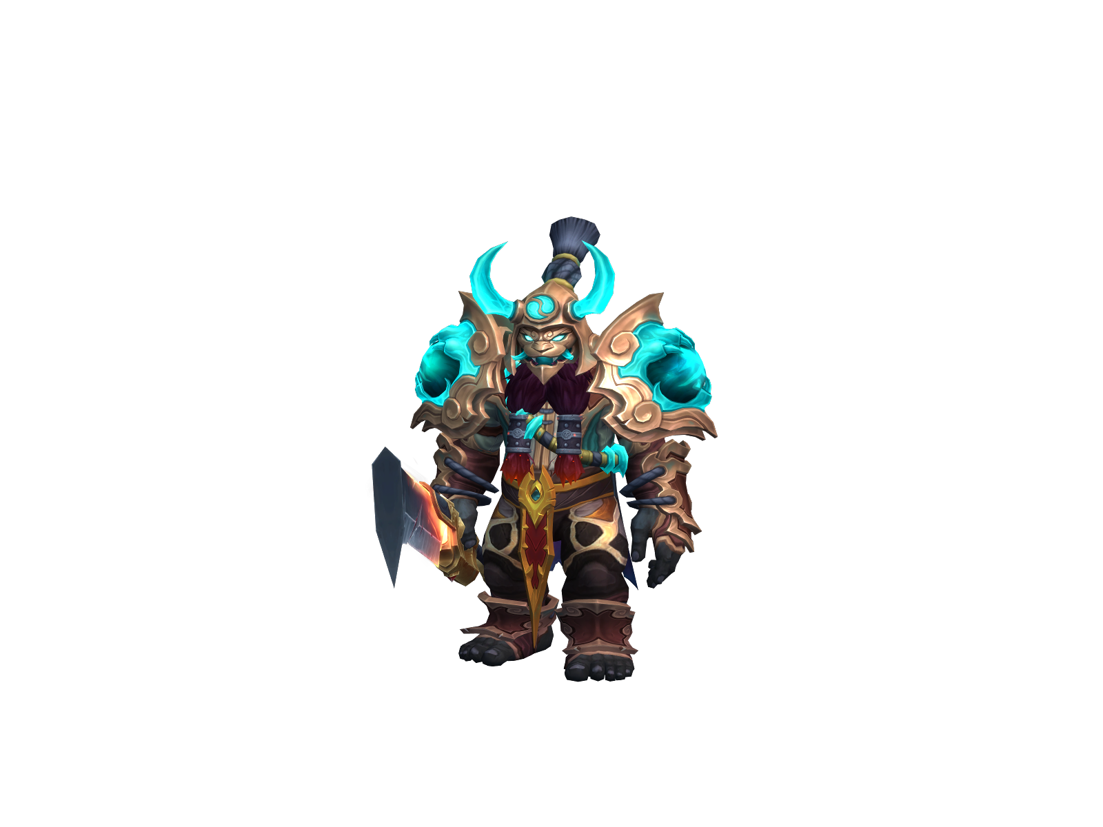 Balebrew 3D character render