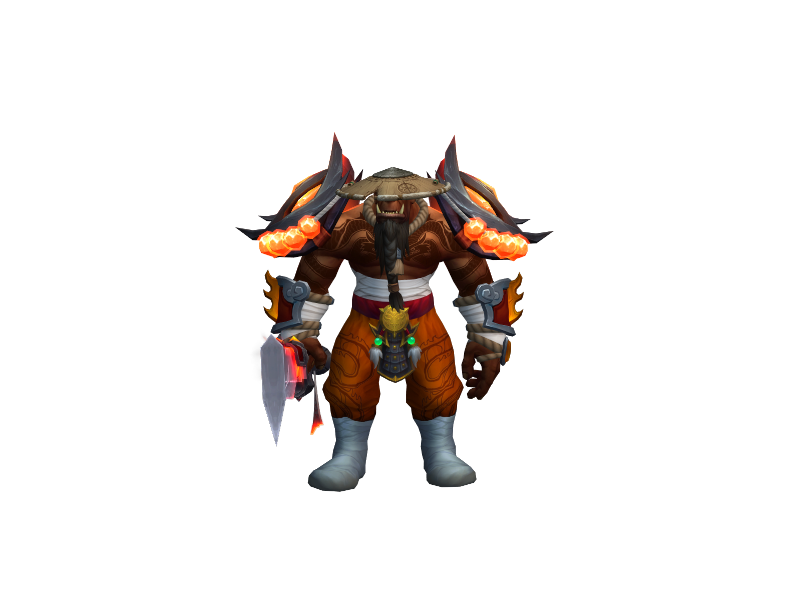 Umaku 3D character render