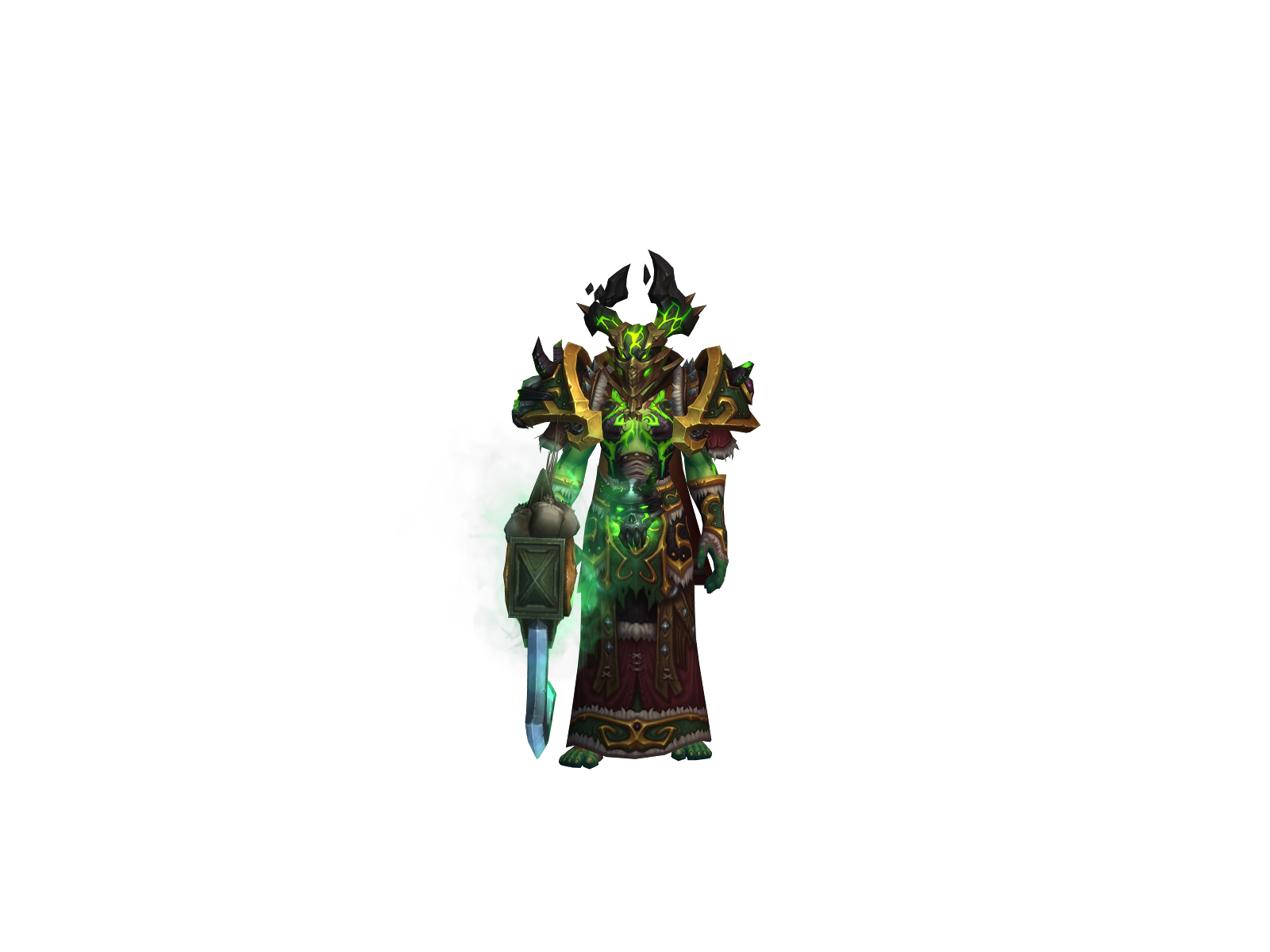 Kornbred 3D character render