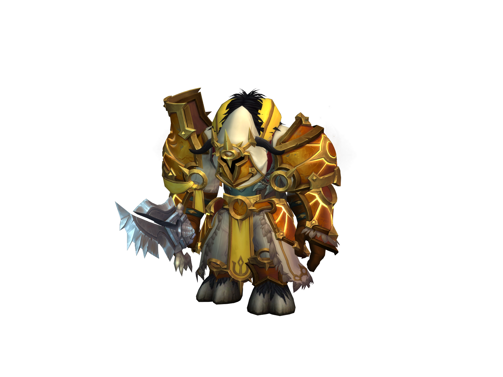 Cptamoorica 3D character render