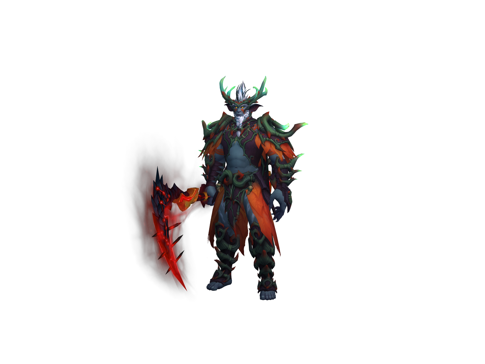 Whizclaws 3D character render
