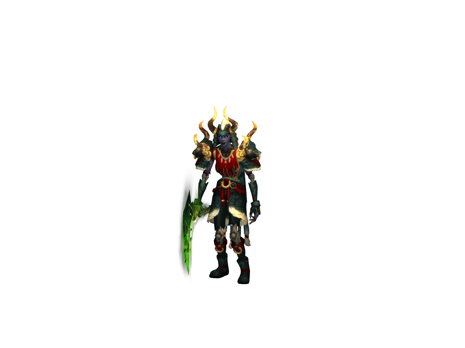Monkdluffy 3D character render