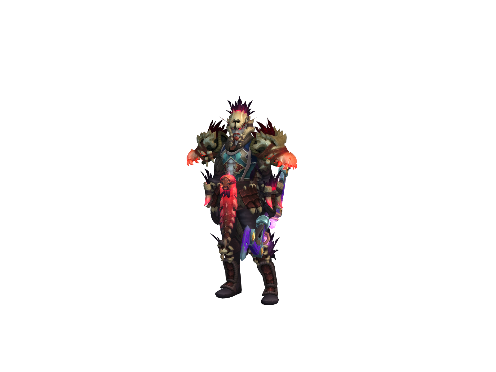 Dathremar 3D character render