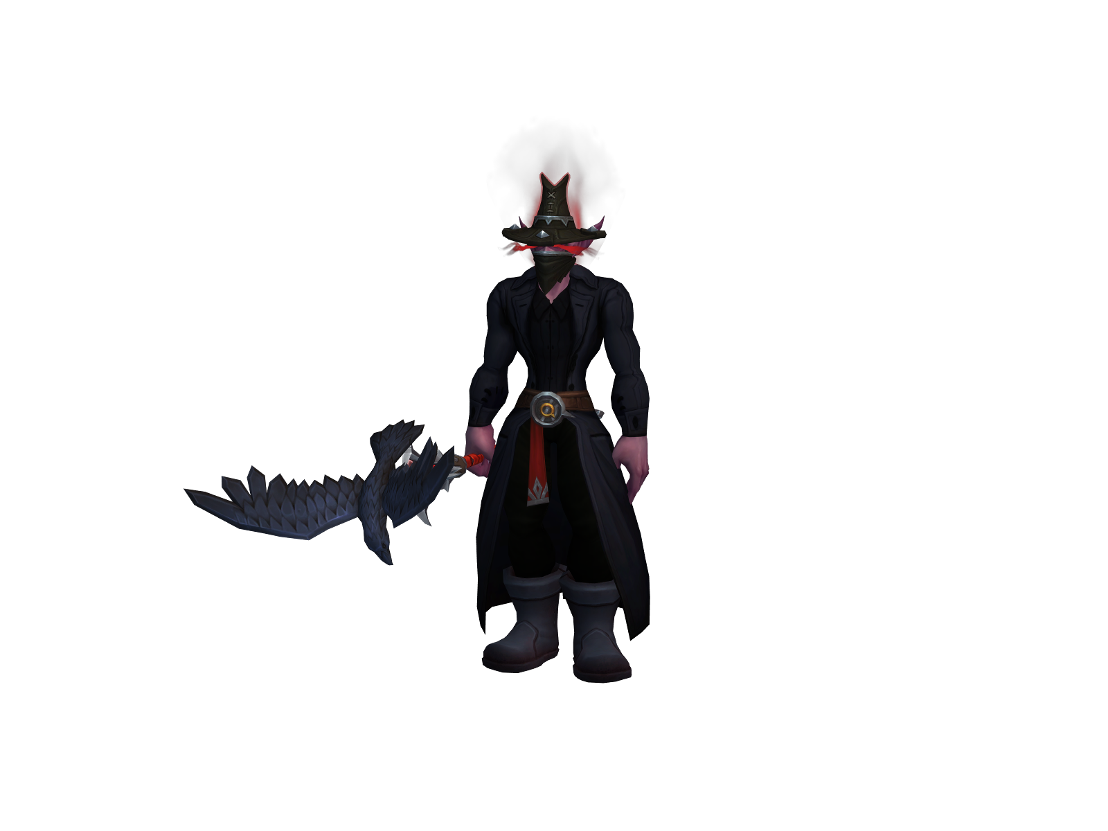 Druwude 3D character render