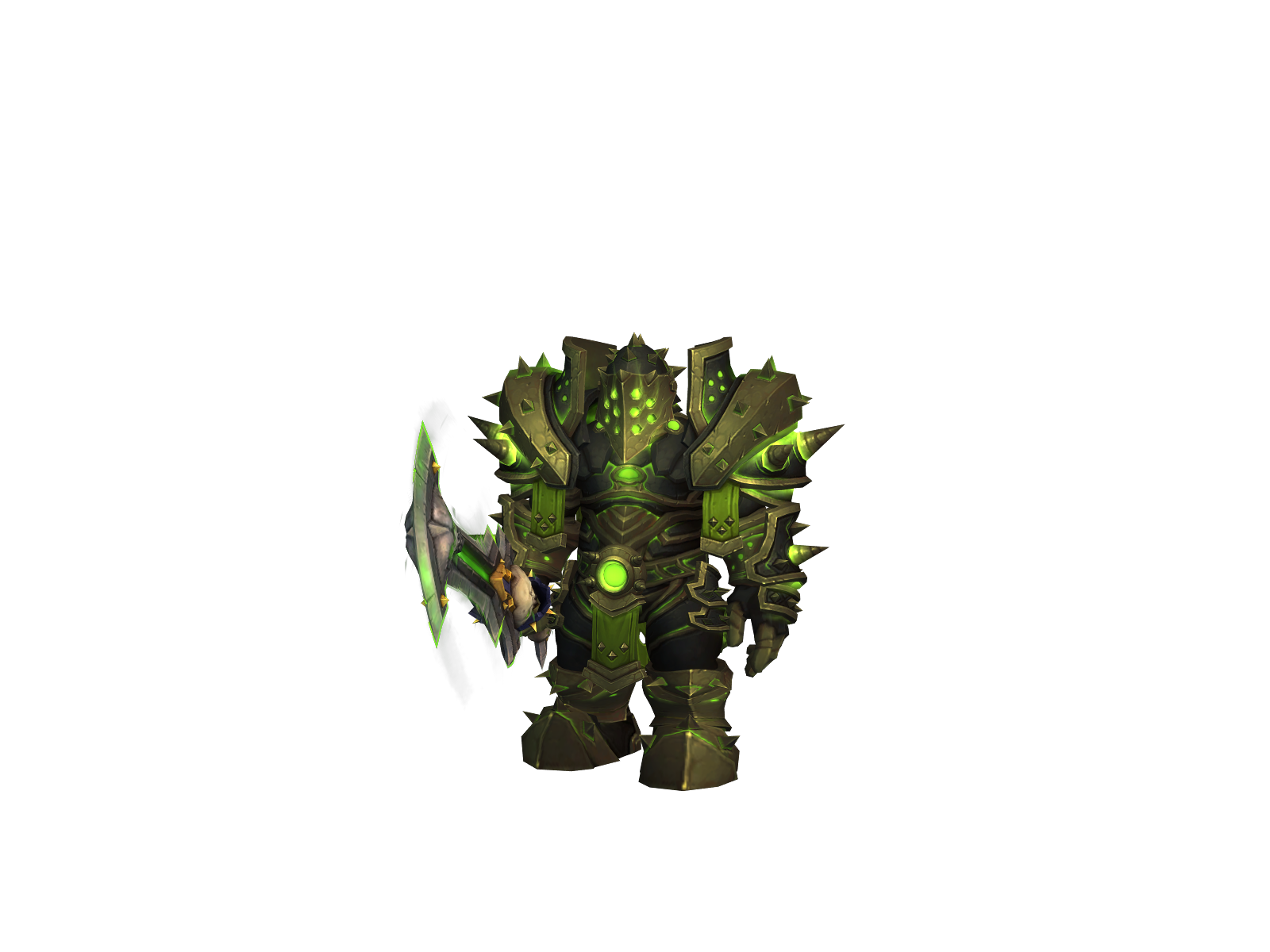 Kynntervene 3D character render