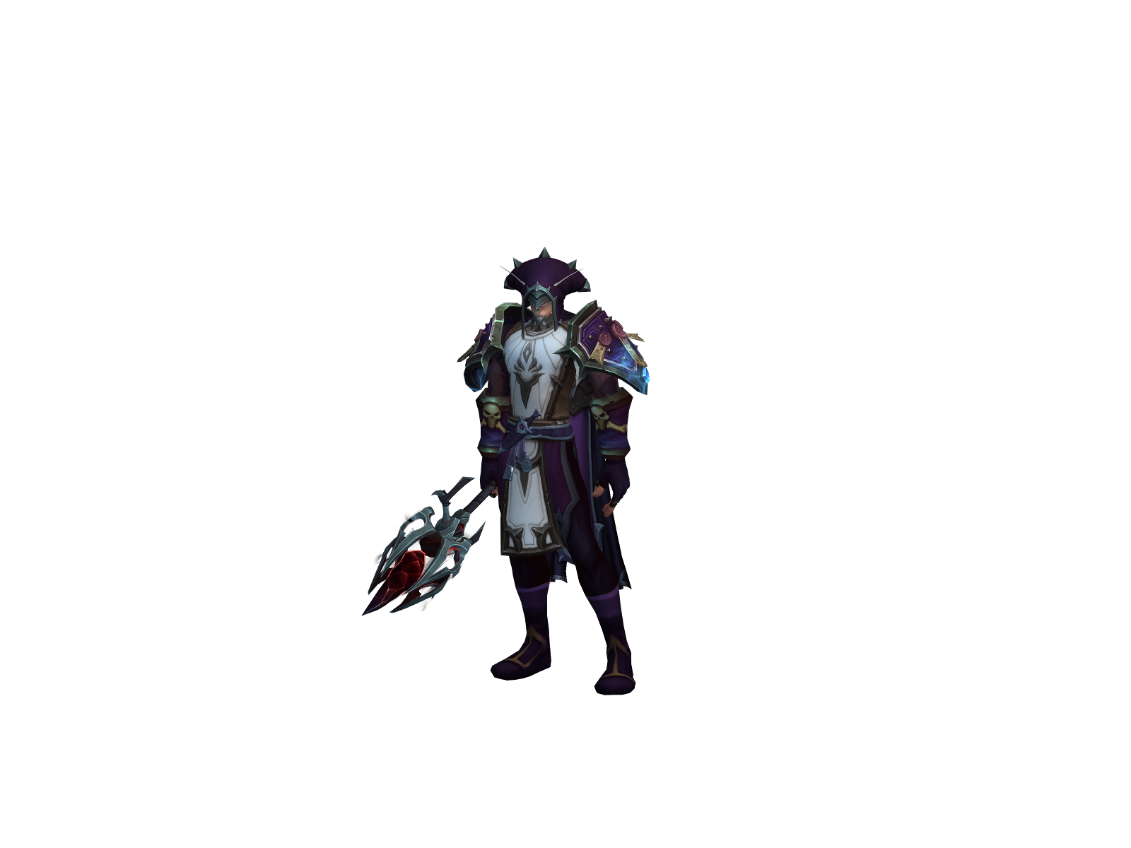 Bushybrowsy 3D character render