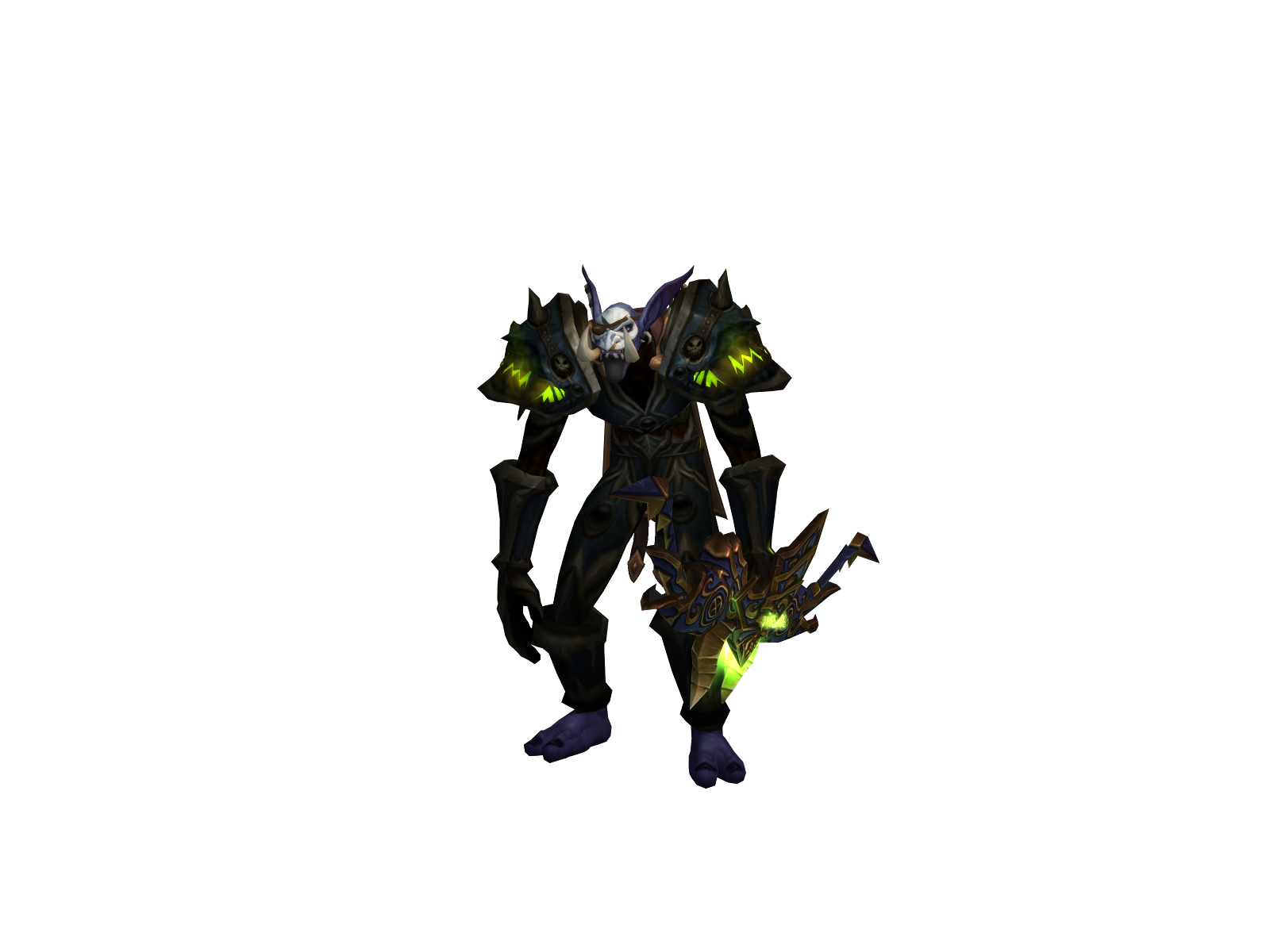 Boatan 3D character render