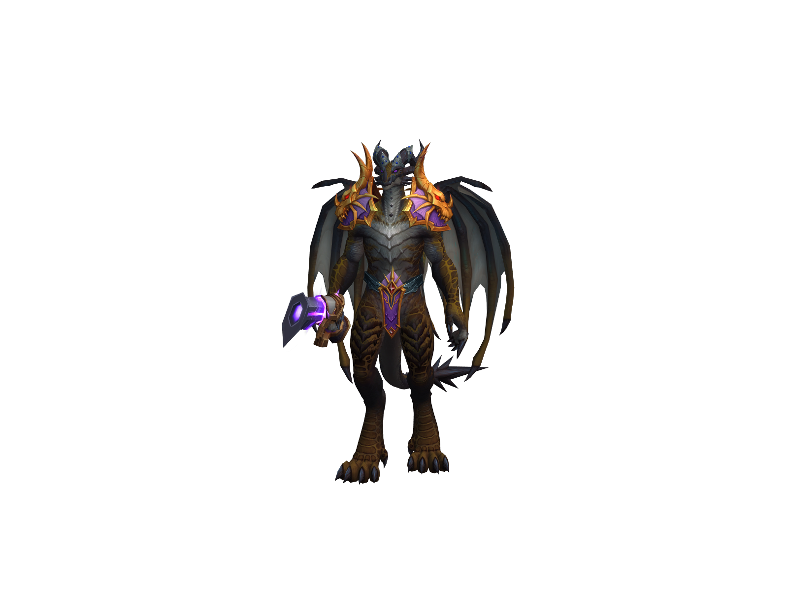 Kaõtik 3D character render