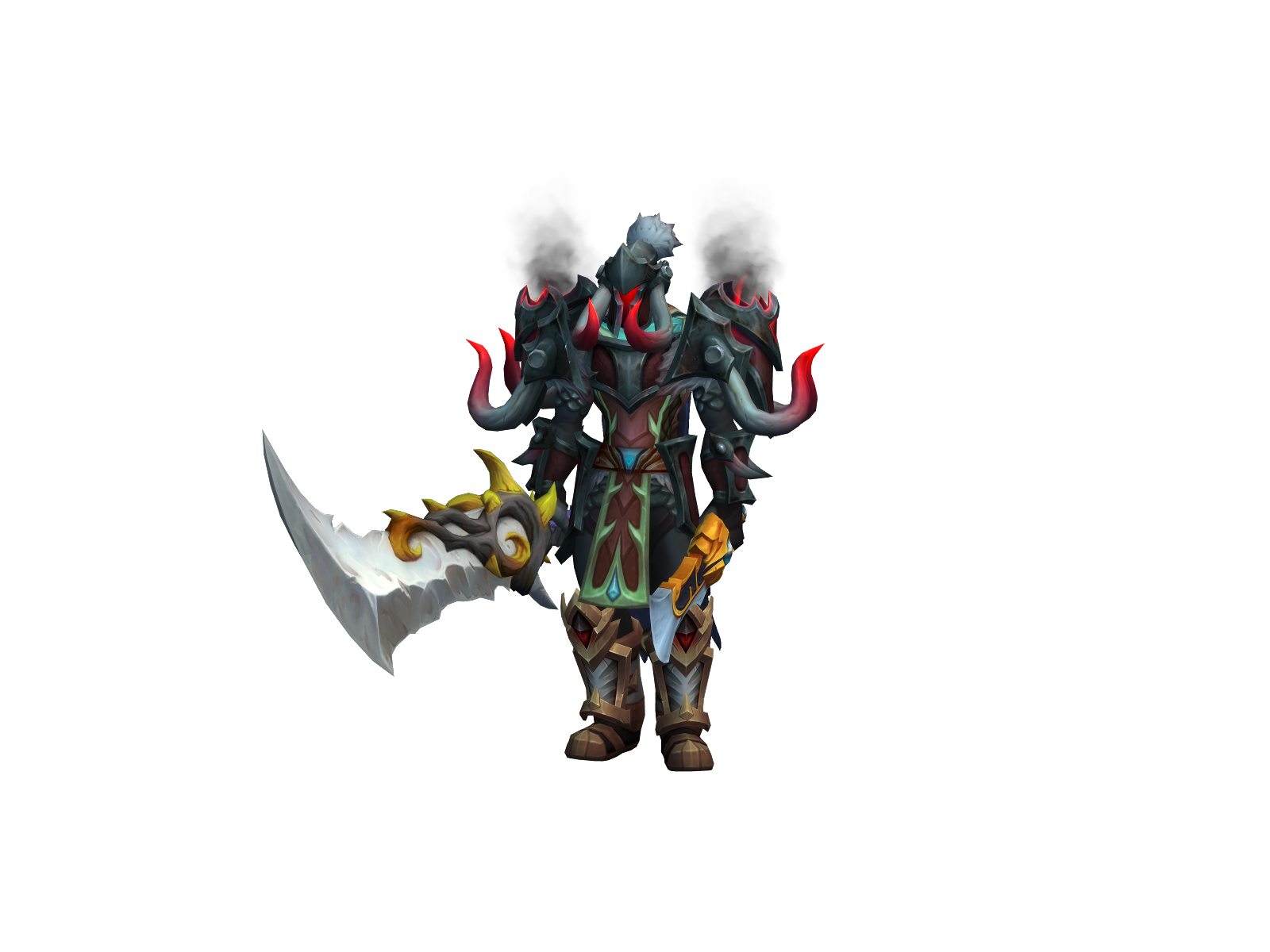 Bruttallis 3D character render