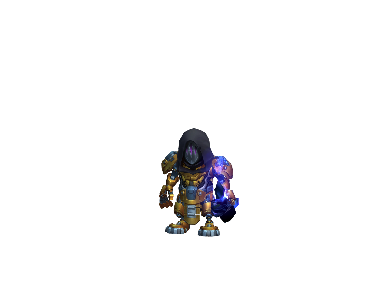 Pecan 3D character render